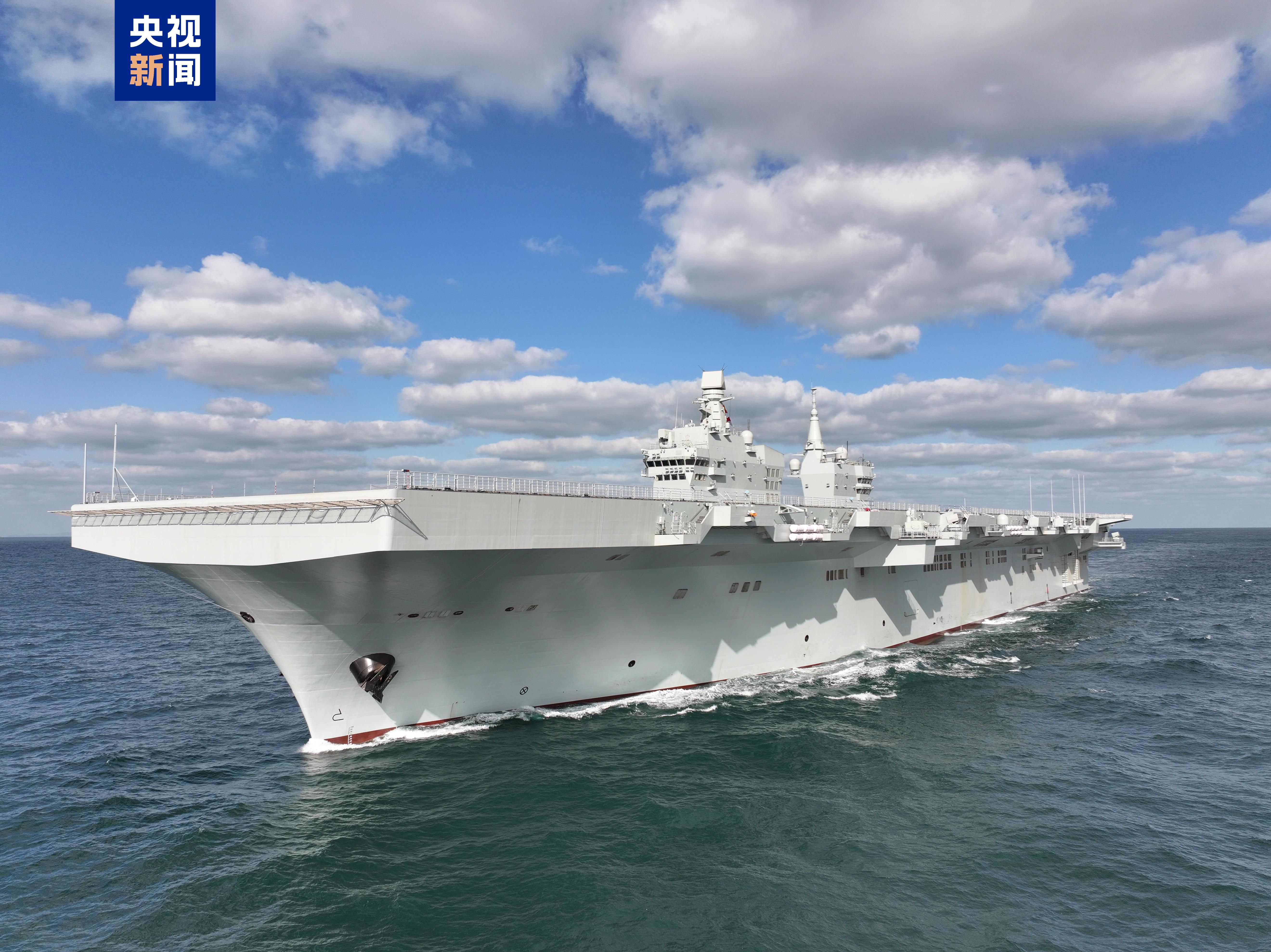 浦東娛樂城：海軍四川艦順利完成首次航行試騐